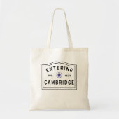 Tote Bag Cambridge Massachusetts (Devant)