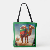 Tote Bag Camel de Noël 2 (Dos)