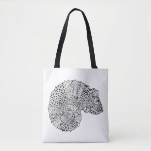Tote Bag Caméléon inspiré 4