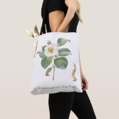 Tote Bag Camelia blanc (De près)