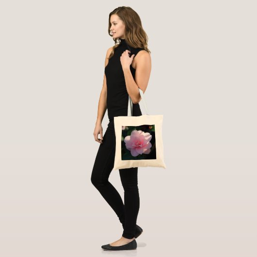Tote Bag Camelia rose (Devant (modèle))