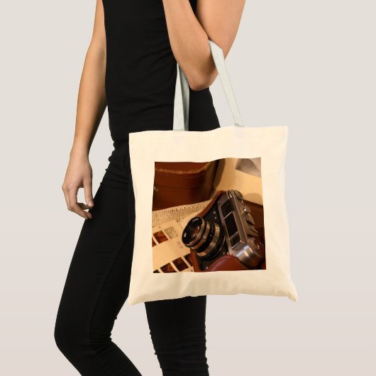 Tote Bag Caméra photo analogique rétro (Devant (produit))