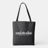 Tote Bag Caméra vintage noir (Dos)
