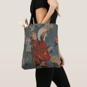 Tote Bag Camille Monet en costume japonais par Claude Monet (De près)