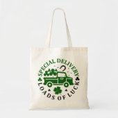 Tote Bag Camion avec trèfle St. Patricks Day (Devant)