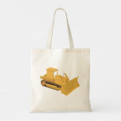 Tote Bag Camion de construction Bulldozer (Dos)