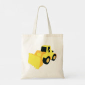 Tote Bag Camion de construction de chargeur frontal (Dos)