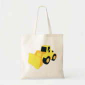Tote Bag Camion de construction de chargeur frontal (Devant)