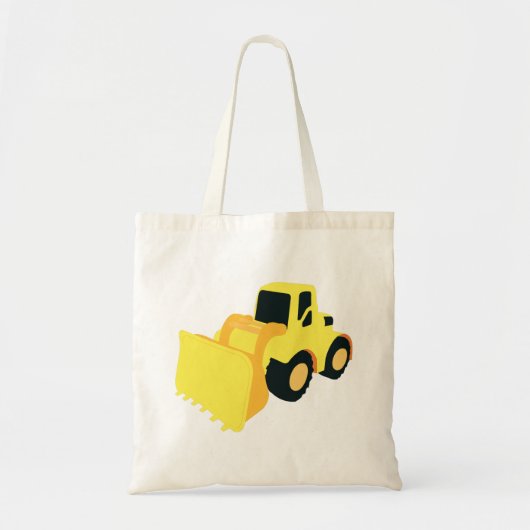Tote Bag Camion de construction de chargeur frontal (Devant)