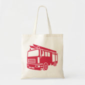 Tote Bag Camion de pompiers (Devant)
