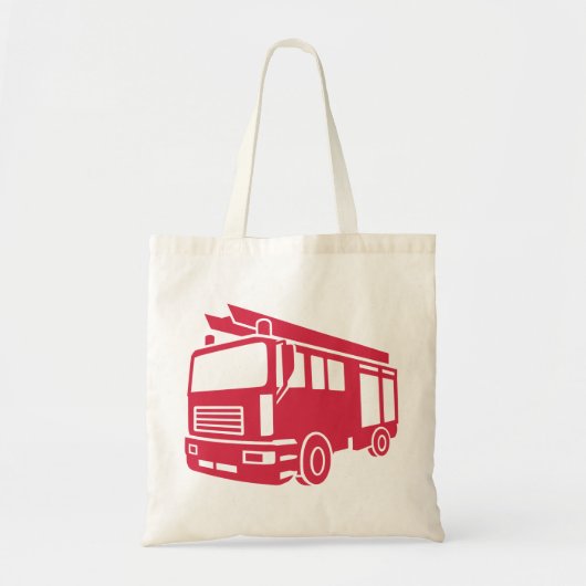 Tote Bag Camion de pompiers (Devant)