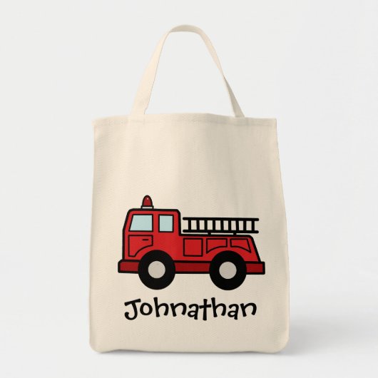 Tote Bag Camion de véhicule de secours de Firetruck de (Devant)