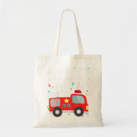 Camion d'incendie pour enfants 3e anniversaire Tod