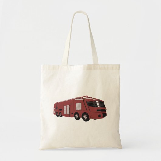Tote Bag Camion-feu futuriste (Devant)