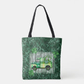 Tote Bag Camion Vintage de la Saint-Patrick (Dos)