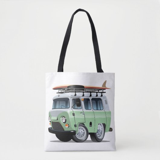 Tote Bag Camionnette de dessin animé (Devant)