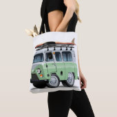 Tote Bag Camionnette de dessin animé (De près)