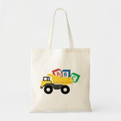 Tote Bag Camions de construction de camions ABC Dump (Devant)