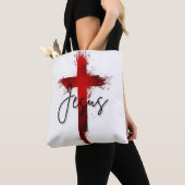 Tote Bag Camiseta Cristã Jesus Rei dos Reis - Soberania Fé! (De près)