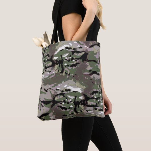 Tote Bag Camo Camo, et l'art de disparaître. (De près)