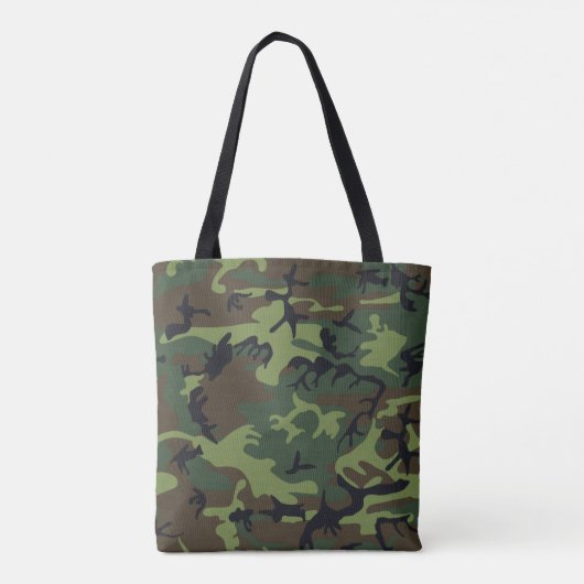 Tote Bag Camo Crazy : Quand on ne peut pas en avoir assez (Dos)
