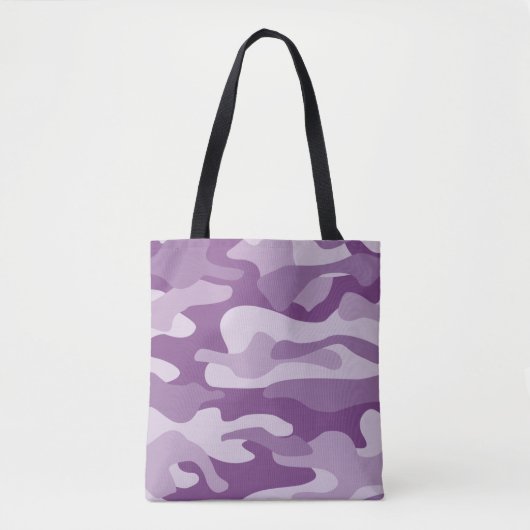 Tote Bag Camo Monocolor Lilac (Devant)