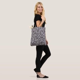 Tote Bag Camo numérique – Motif de camouflage SM gris-noir