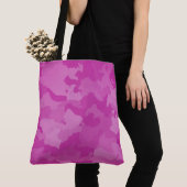 Tote Bag Camo rose (De près)