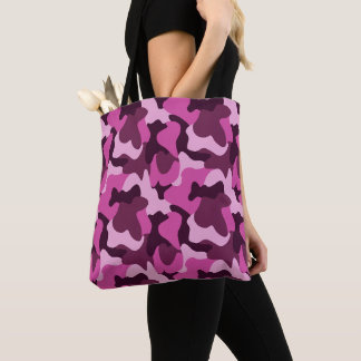 Tote Bag Camo Rose Chaud Pinkcore Y2K