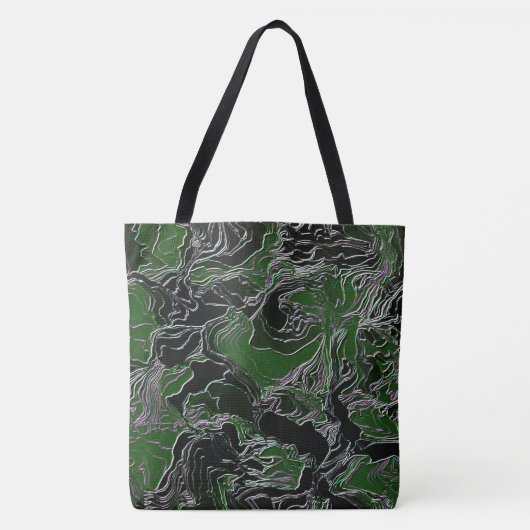 Tote Bag Camo Vert (Devant)