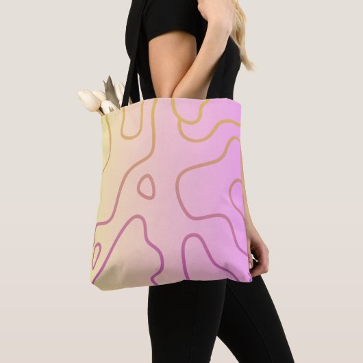 Tote Bag camouflage (De près)
