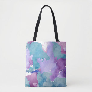 Tote Bag Camouflage bleu Abstrait