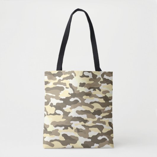 Tote Bag Camouflage du désert (Devant)