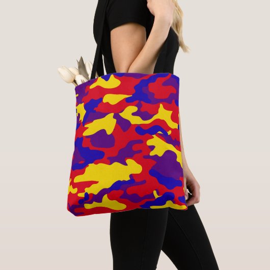 Tote Bag Camouflage dynamique (De près)