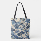 Tote Bag Camouflage Feuilles Abstraits (Dos)