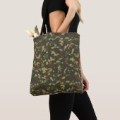 Tote Bag Camouflage forestier (De près)