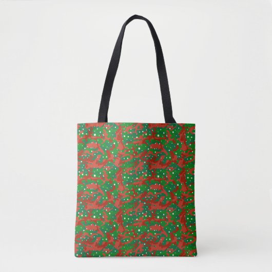 Tote Bag Camouflage Haus De Camo Xmas (Devant)