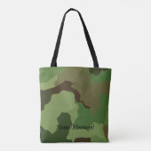 Tote Bag Camouflage militaire traditionnel (Dos)