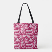 Tote Bag Camouflage rose (Dos)