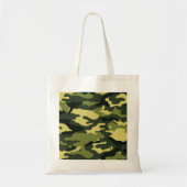 Tote Bag Camouflage vert (Devant)