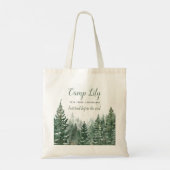 Tote Bag Camp Bachelorette Woodland Forest Weodend Party (Dos)
