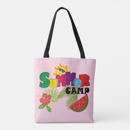 Tote Bag Camp d'été (Dos)