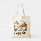 Tote Bag Camp Life Mountain Camping (Dos)