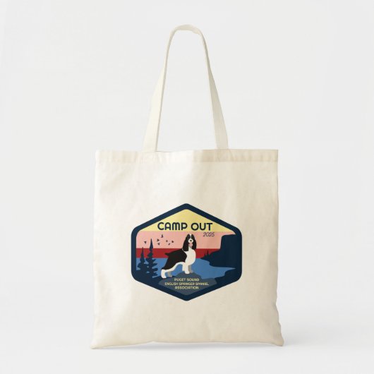 Tote Bag Camp Out 2025 Fourre-tout Springer (Devant)