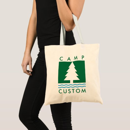 Tote Bag Camp sur mesure (Devant (produit))