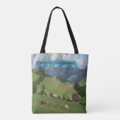 Tote Bag Campagne Suisse (Dos)