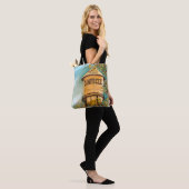 Tote Bag Campbell CA Water Tower Brossé Polyester Fourre-to (Sur le modèle)