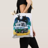 Tote Bag Camper de dessin (De près)
