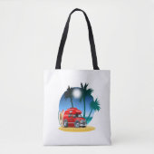 Tote Bag Camper de dessin (Devant)