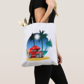 Tote Bag Camper de dessin (De près)